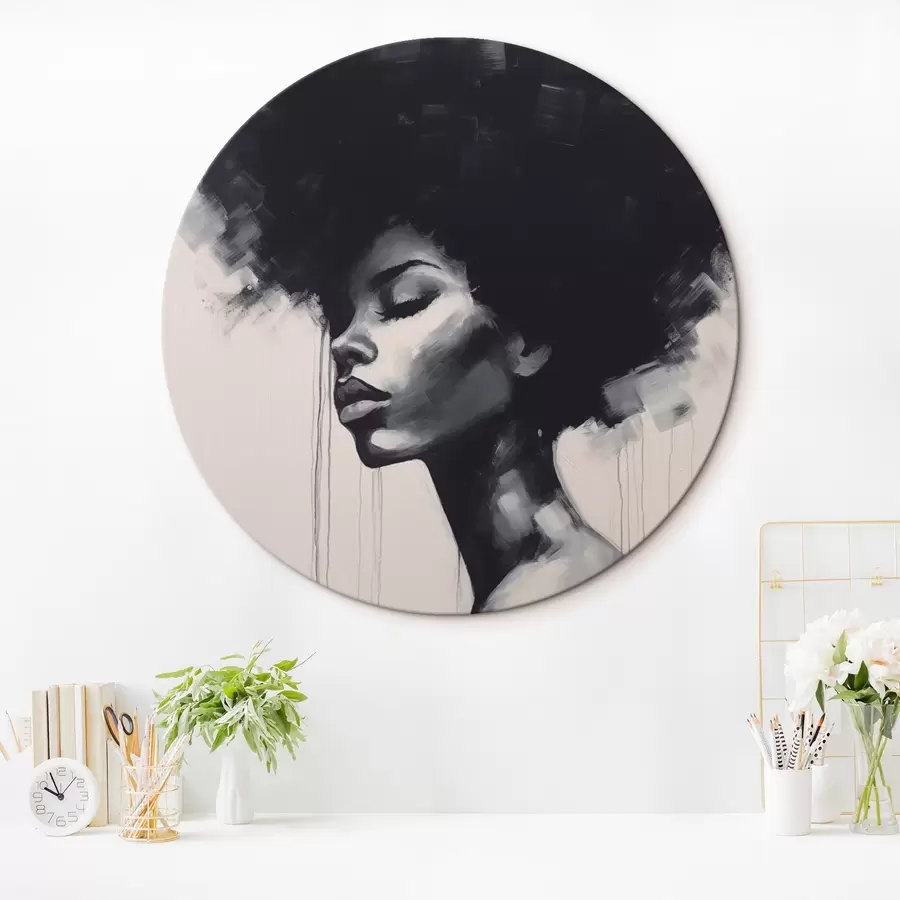 Wandbilder Abstraktes Frauenporträt r45464