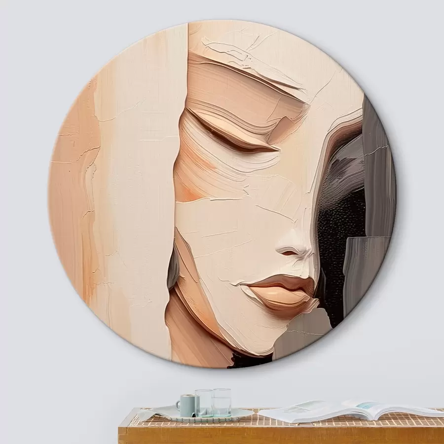 Wandbilder Abstraktes Frauenporträt r45478