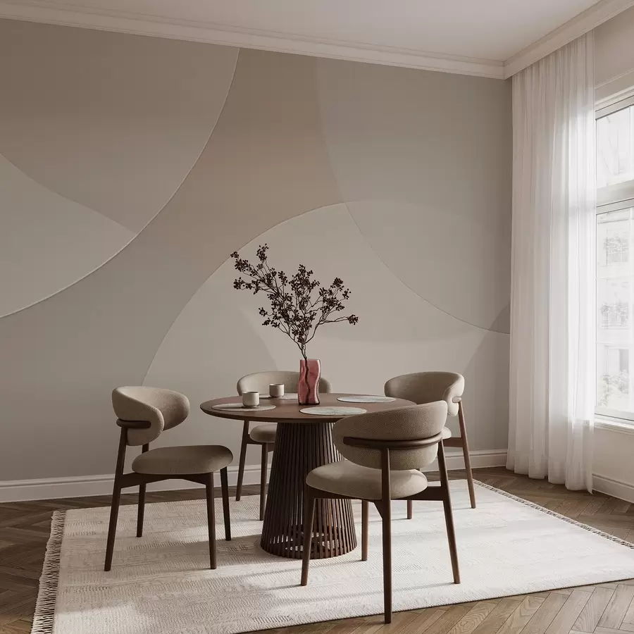 Fototapete Abstrakte Kreise w04439