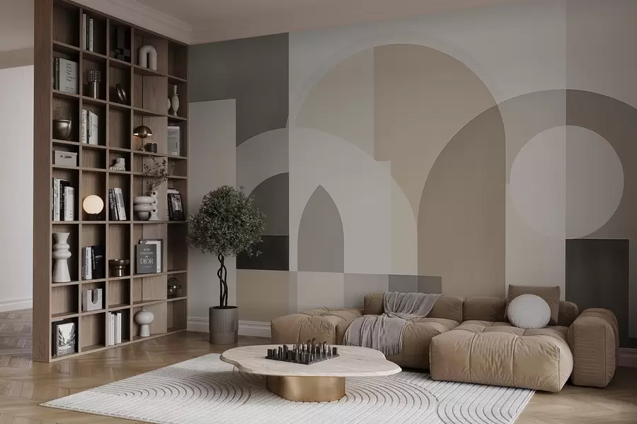 Fototapete Abstrakte abstrakte Geometrie w04440