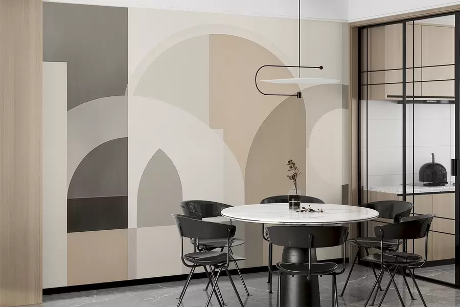 Fototapete Abstrakte abstrakte Geometrie w04440