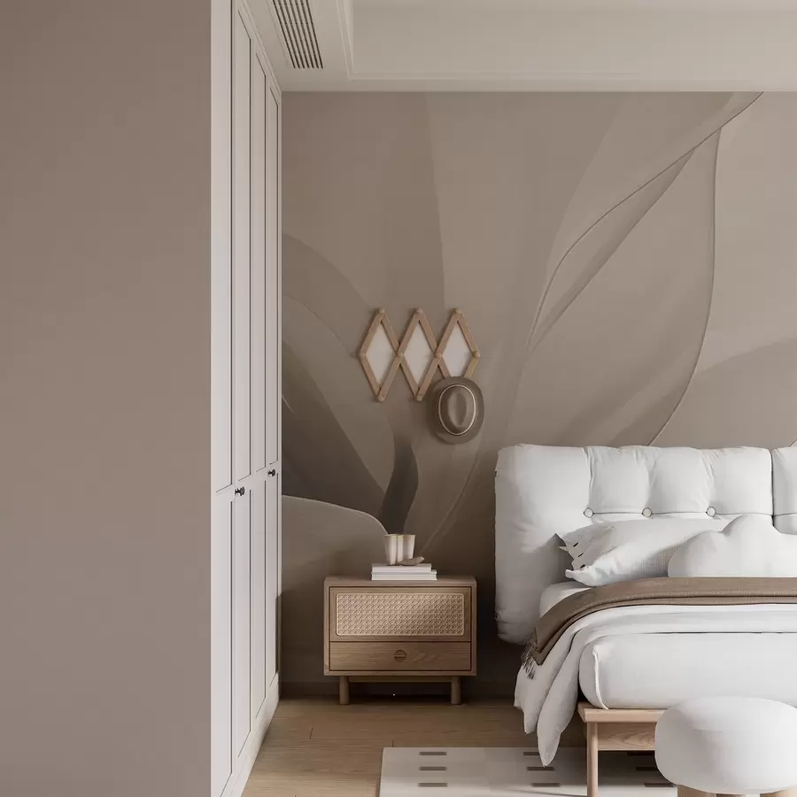 Fototapete Abstrakte Blume w04435