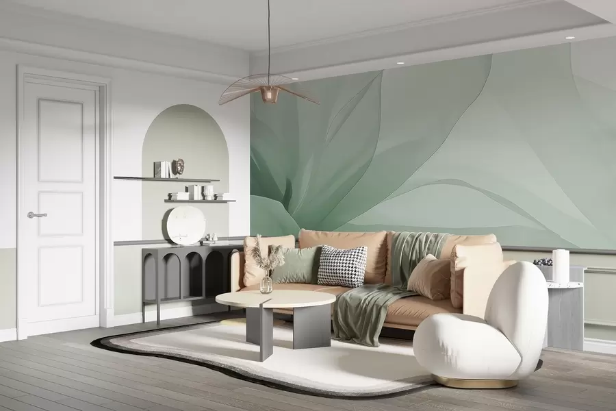 Fototapete Abstrakte Blume w04435v1