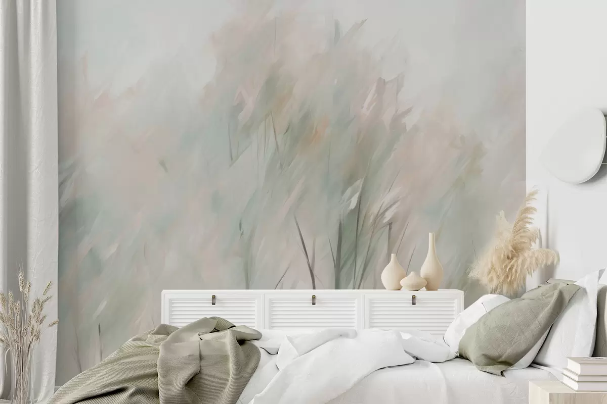 Fototapete Bäume Nachahmung Malerei w04411v1