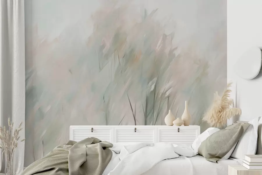 Fototapete Bäume Nachahmung Malerei w04411v1