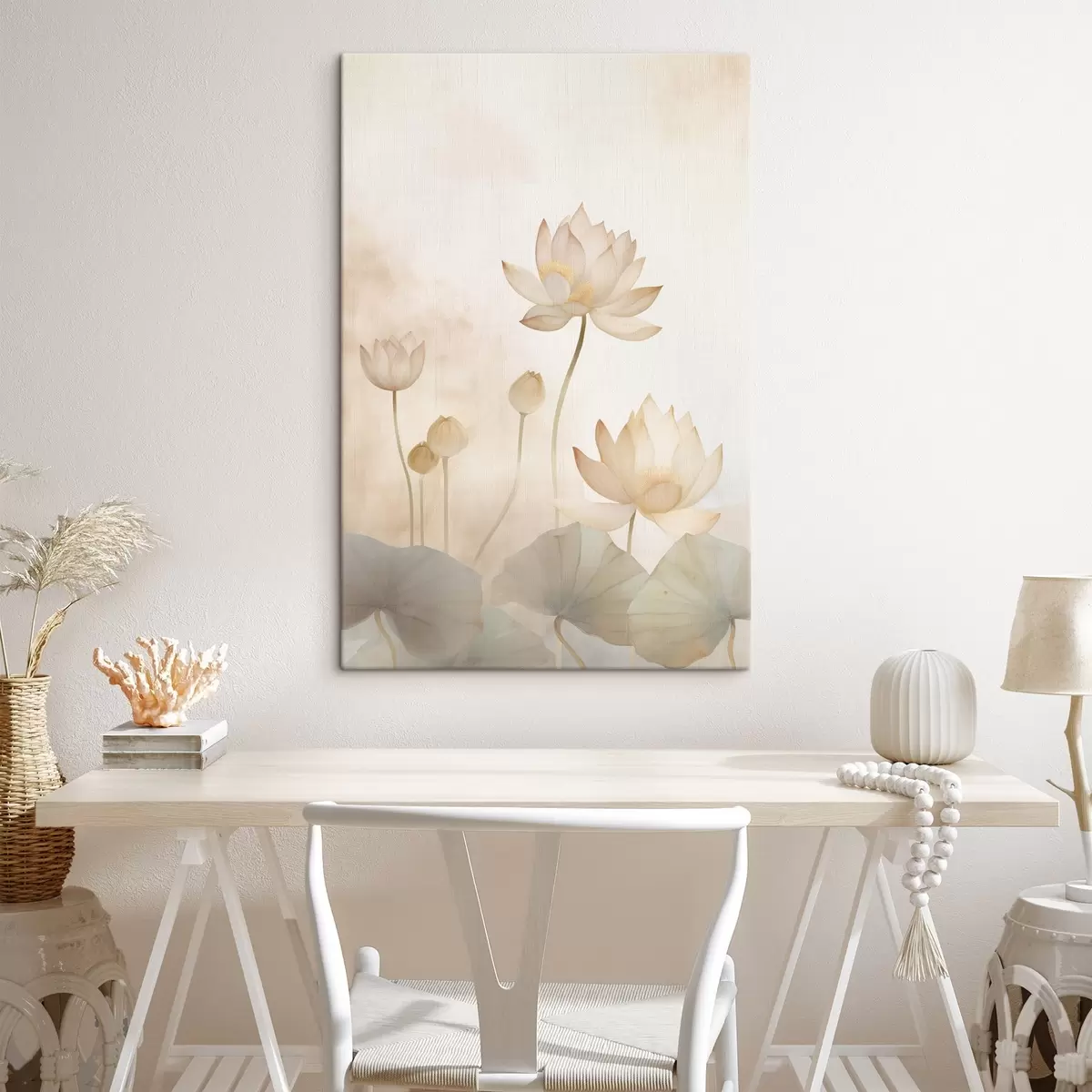 Wandbilder Leichte Lotusblumen s45612