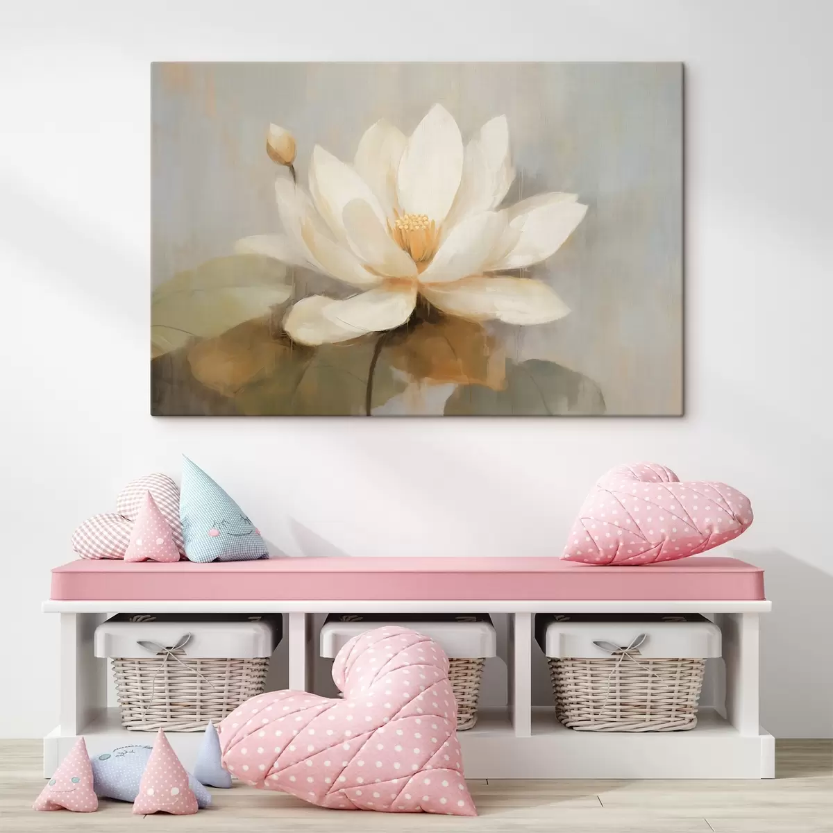 Wandbilder Große Lotusblume s45618