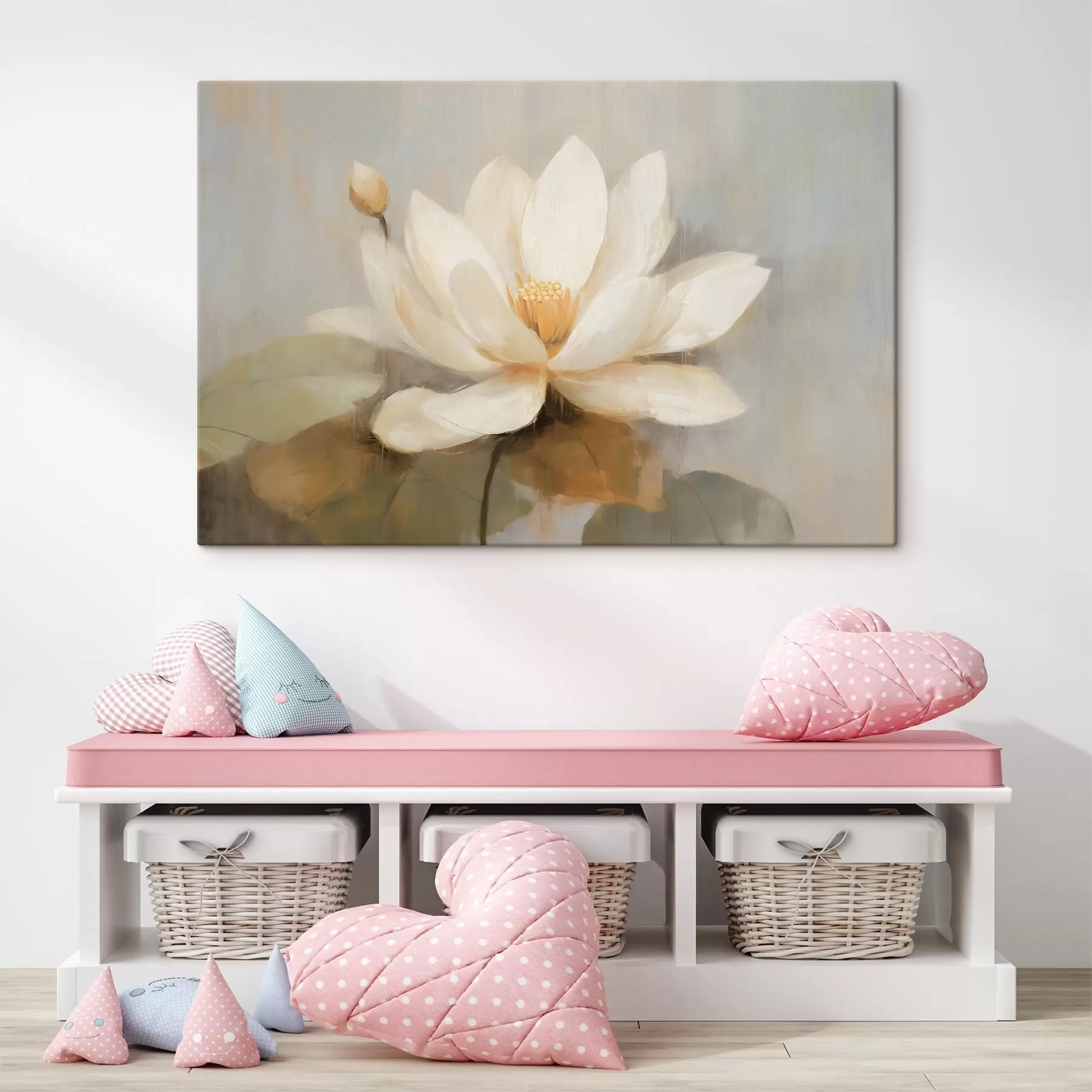 Wandbilder Große Lotusblume s45618