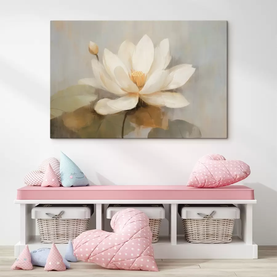 Wandbilder Große Lotusblume s45618