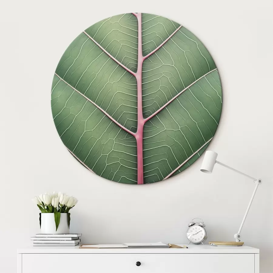 Wandbilder Geädertes Blatt r45603