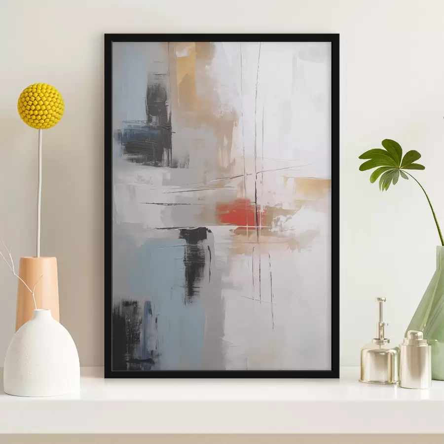 Fototapete Abstraktion Nachahmung von Malerei und Abreibungen f45635