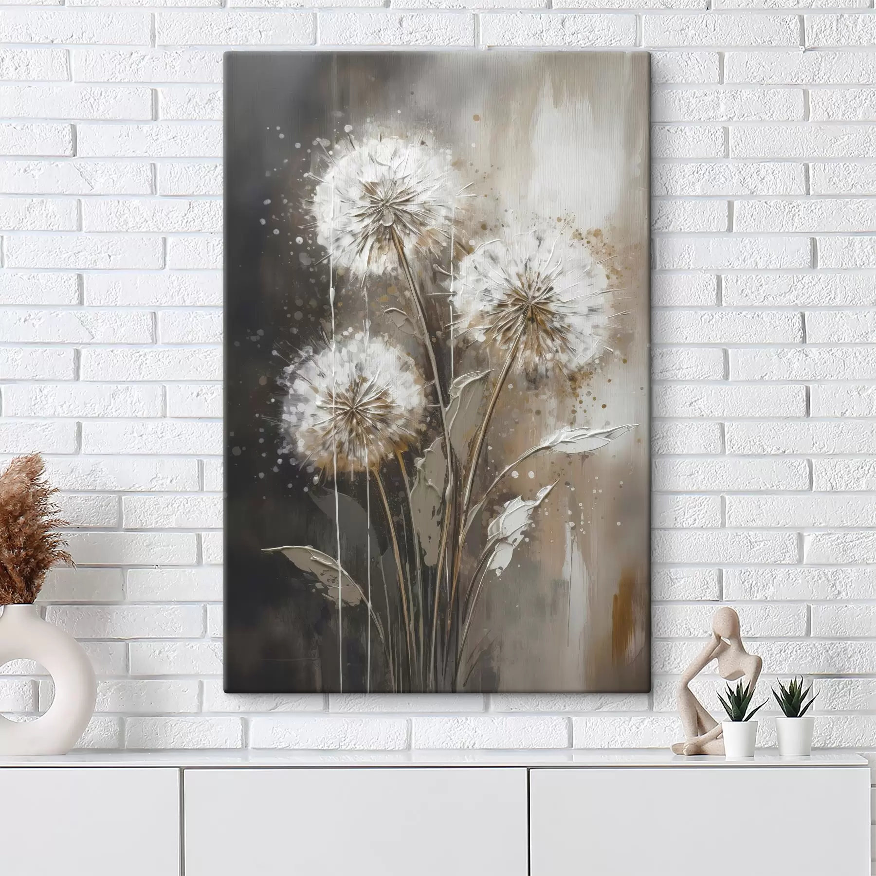 Wandbilder Abstrakte Pusteblumen s45449