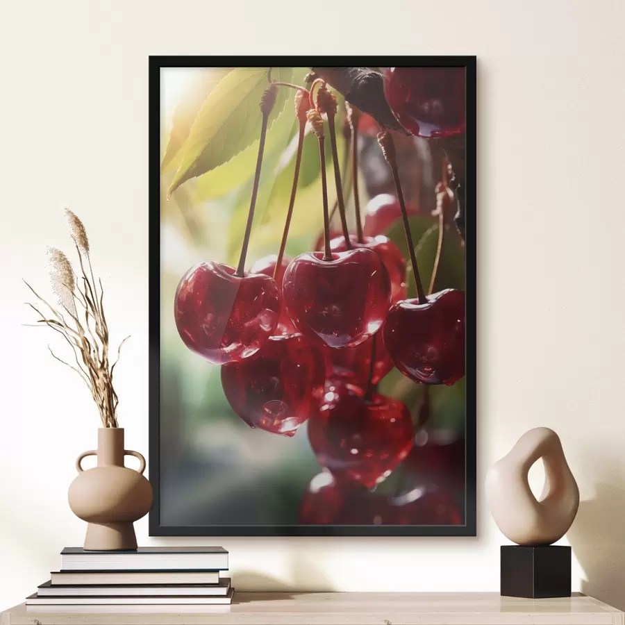 Fototapete Porträt eines Mädchens mit abstrakter Orangenmalerei f45498