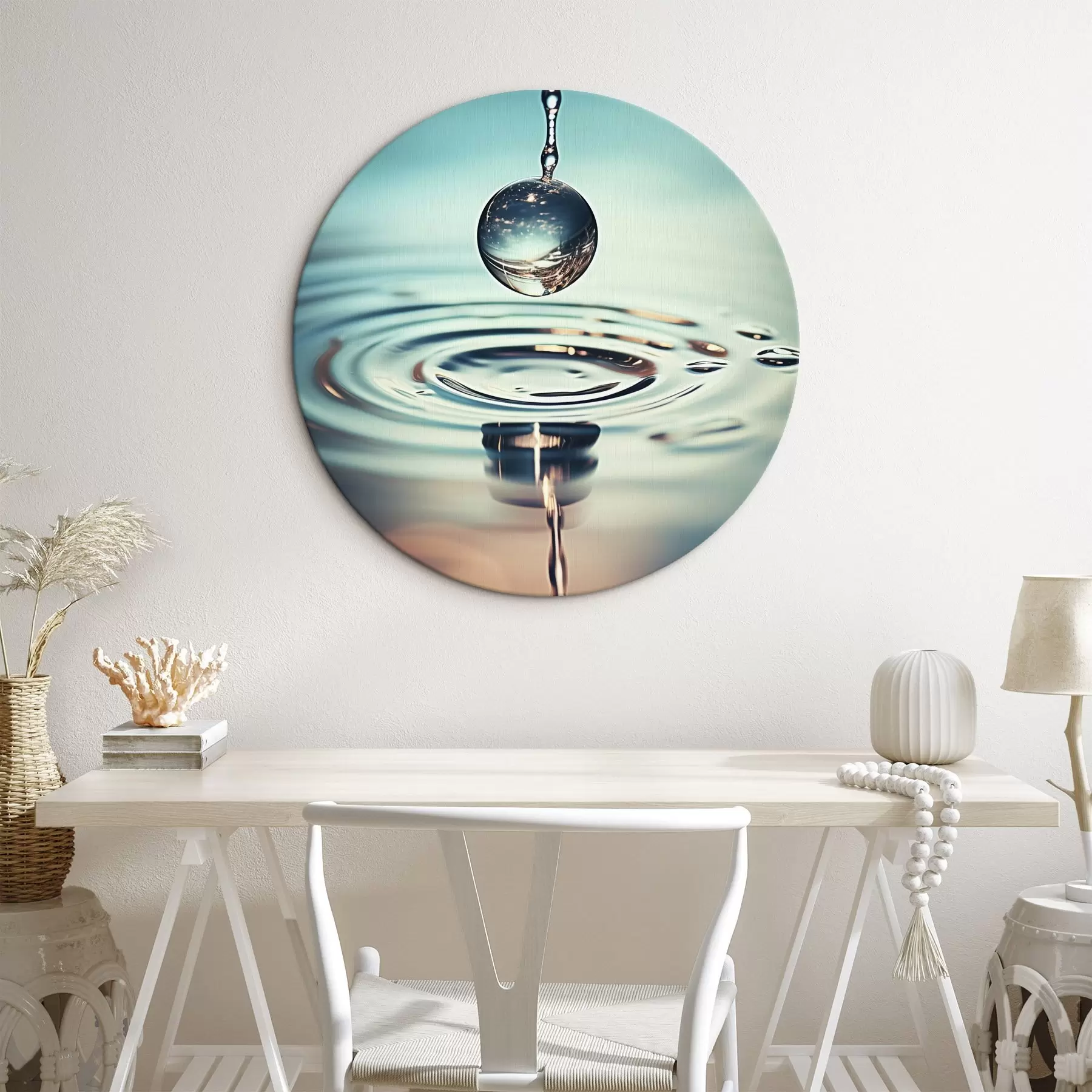 Wandbilder Leuchtend rote Kirschen in der Sonne r45501