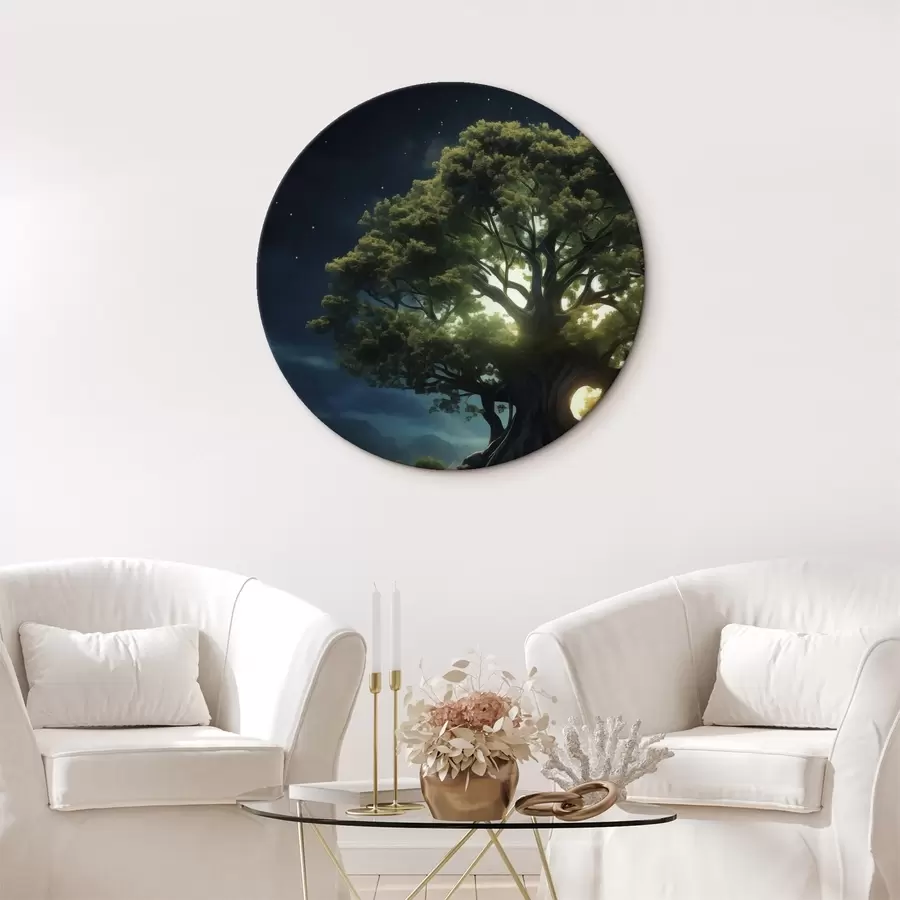 Wandbilder Ein grüner Apfel mit Wassertropfen r45510