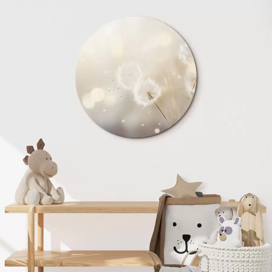 Wandbilder Zarter Löwenzahn im hellen Licht r45519