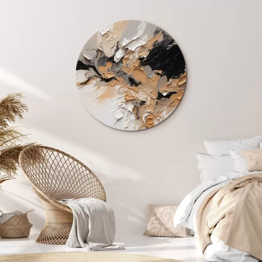 Wandbilder Abstrakte Textur mit Pinselstrichen r45619