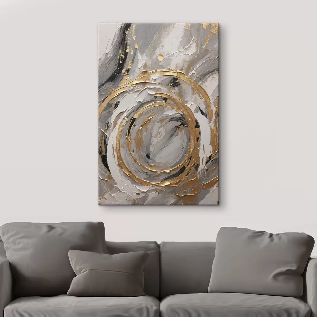 Wandbilder Weißes Pony mit rosa Mähne und Blumen s45487