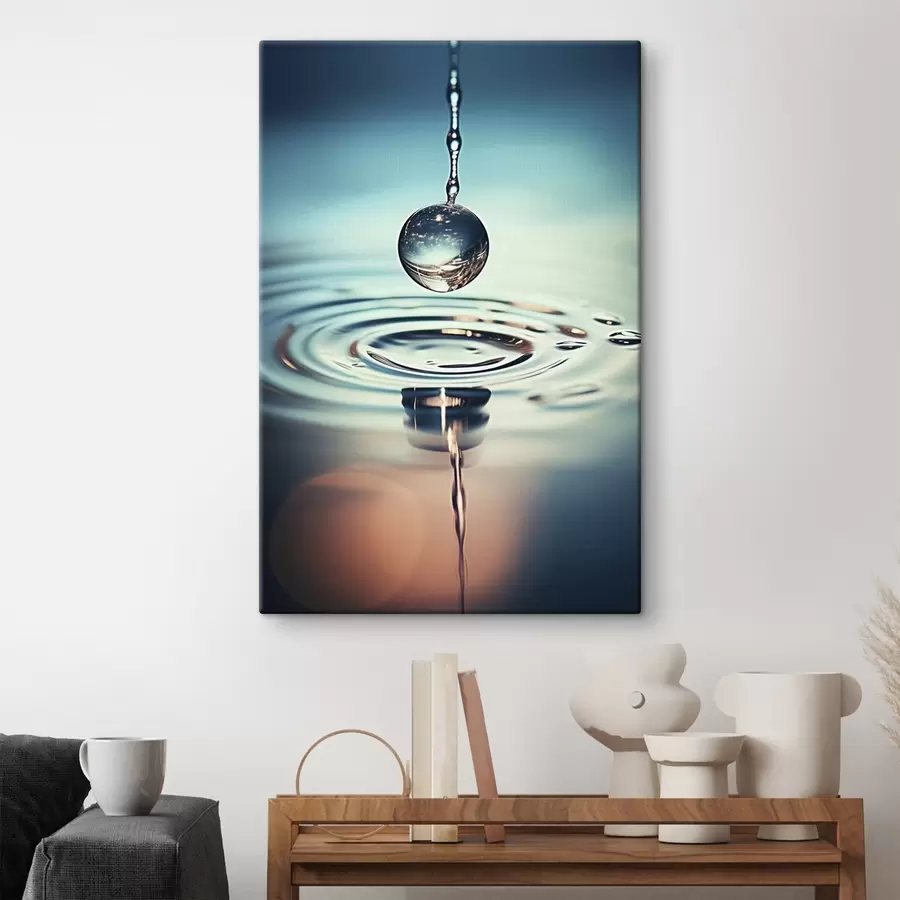 Wandbilder Leuchtend rote Kirschen in der Sonne s45501