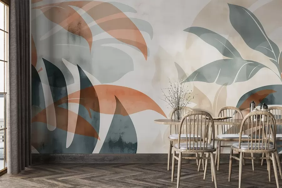 Fototapete Palmenblätter w04482