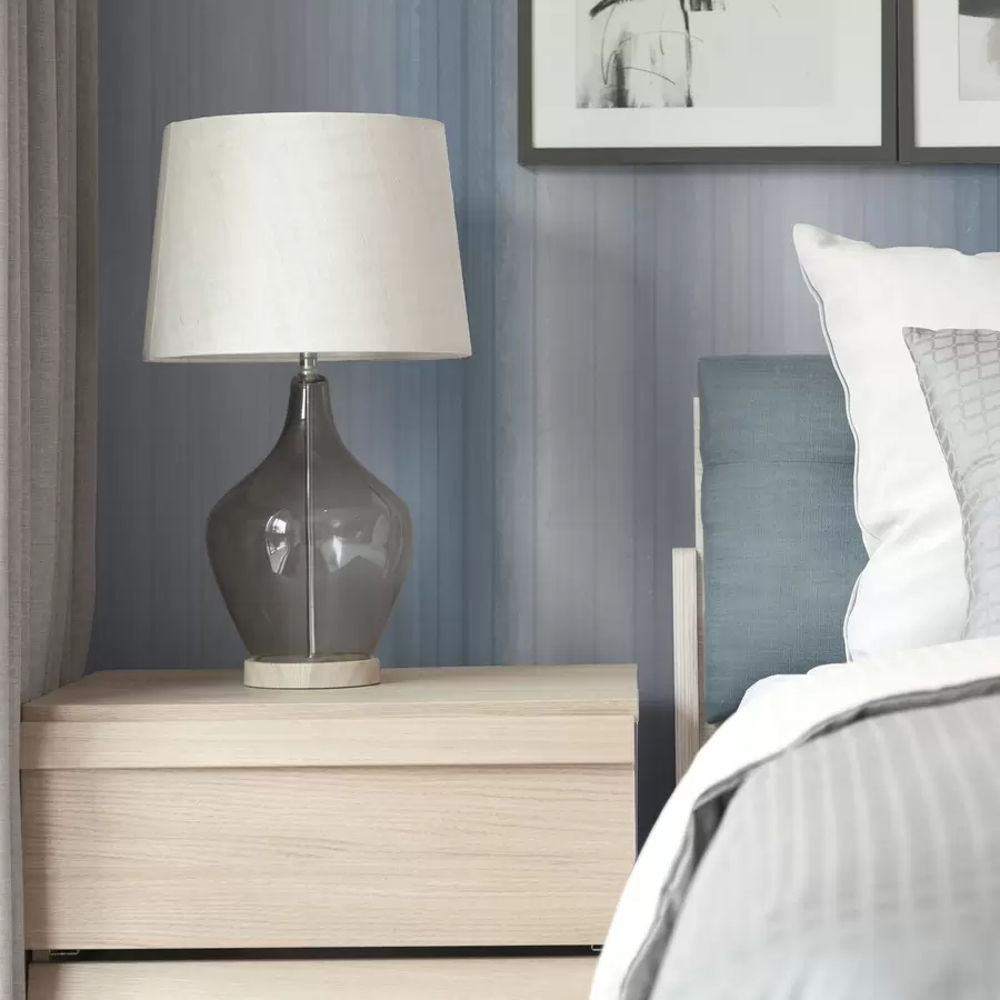 Fototapete Weiche blau-graue Streifen mit Farbverlauf a00506