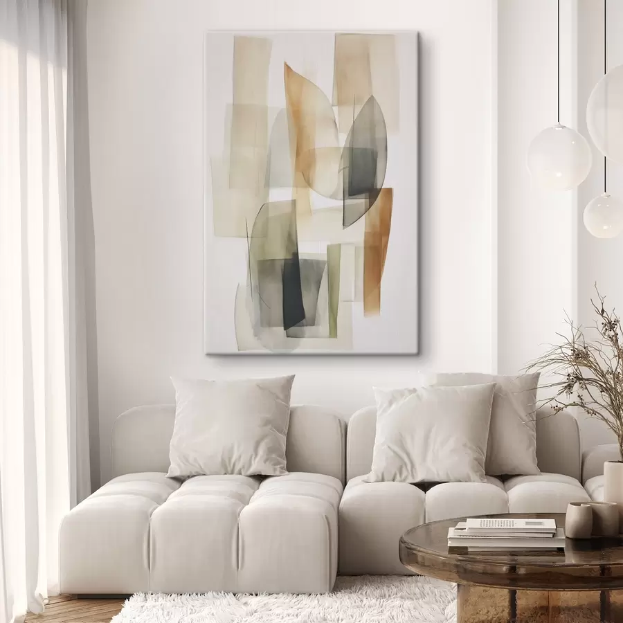 Wandbilder Abstraktion Flecken Nachahmung Aquarell s45669