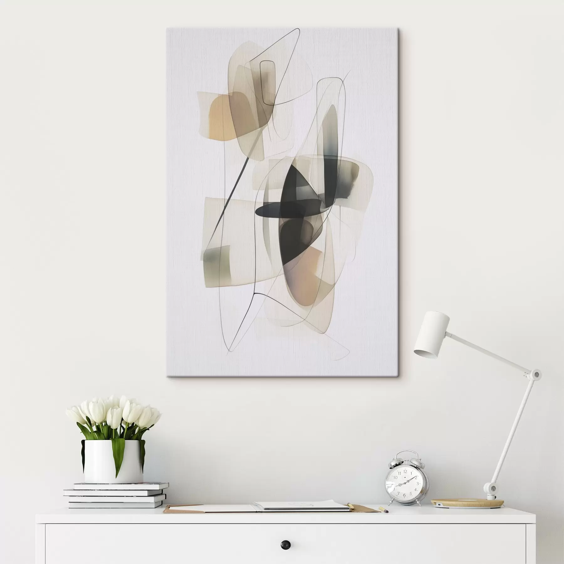 Wandbilder Abstraktionspunkte s45670