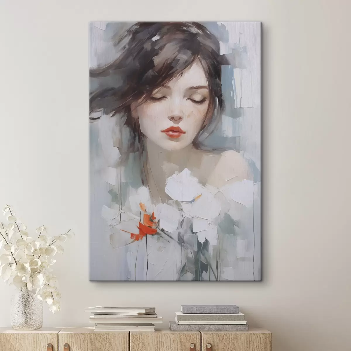 Wandbilder Porträt einer Frau s45672