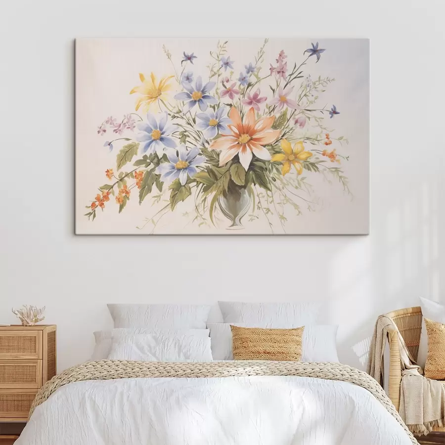 Wandbilder Frühlingsstrauß s45684