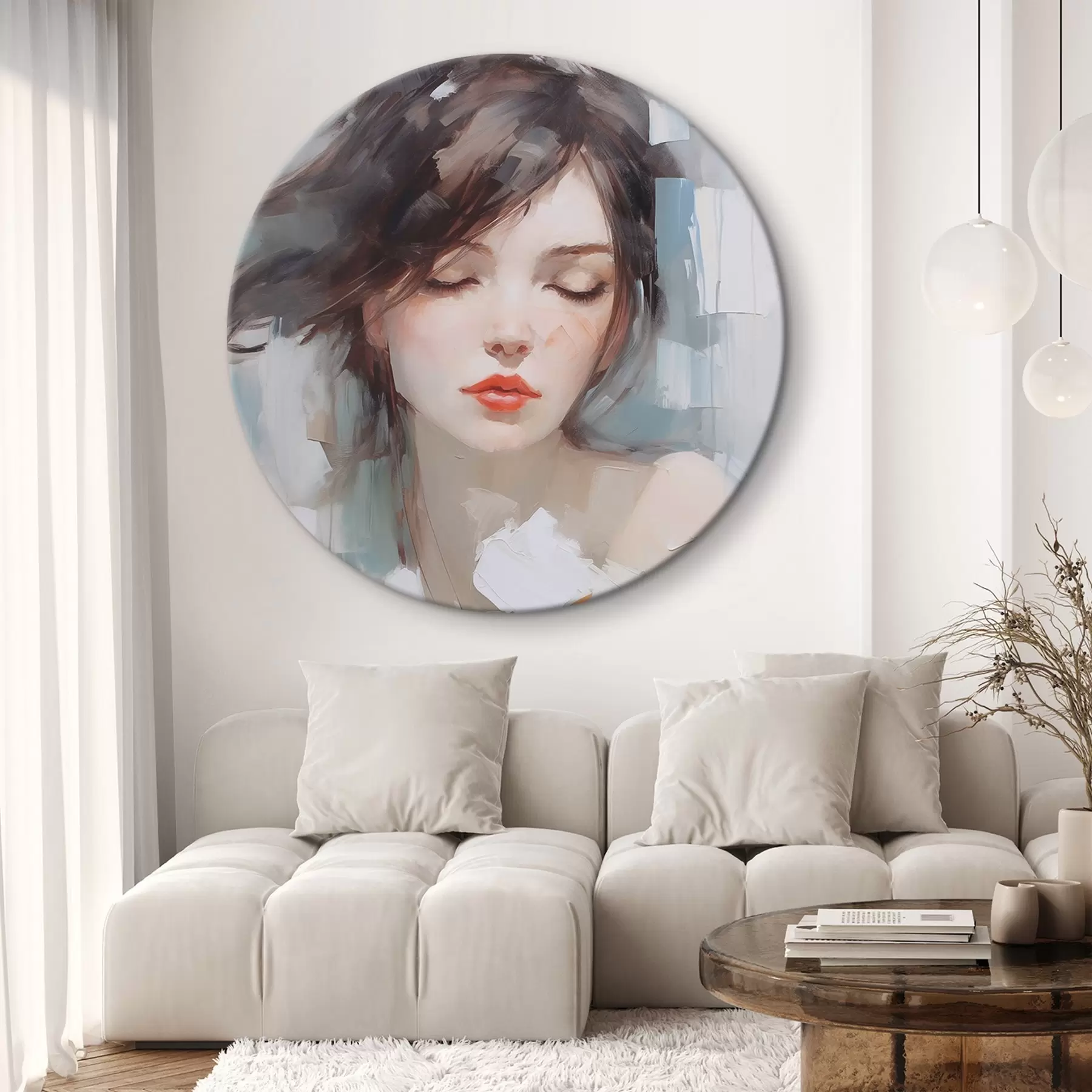 Wandbilder Porträt einer Frau r45672