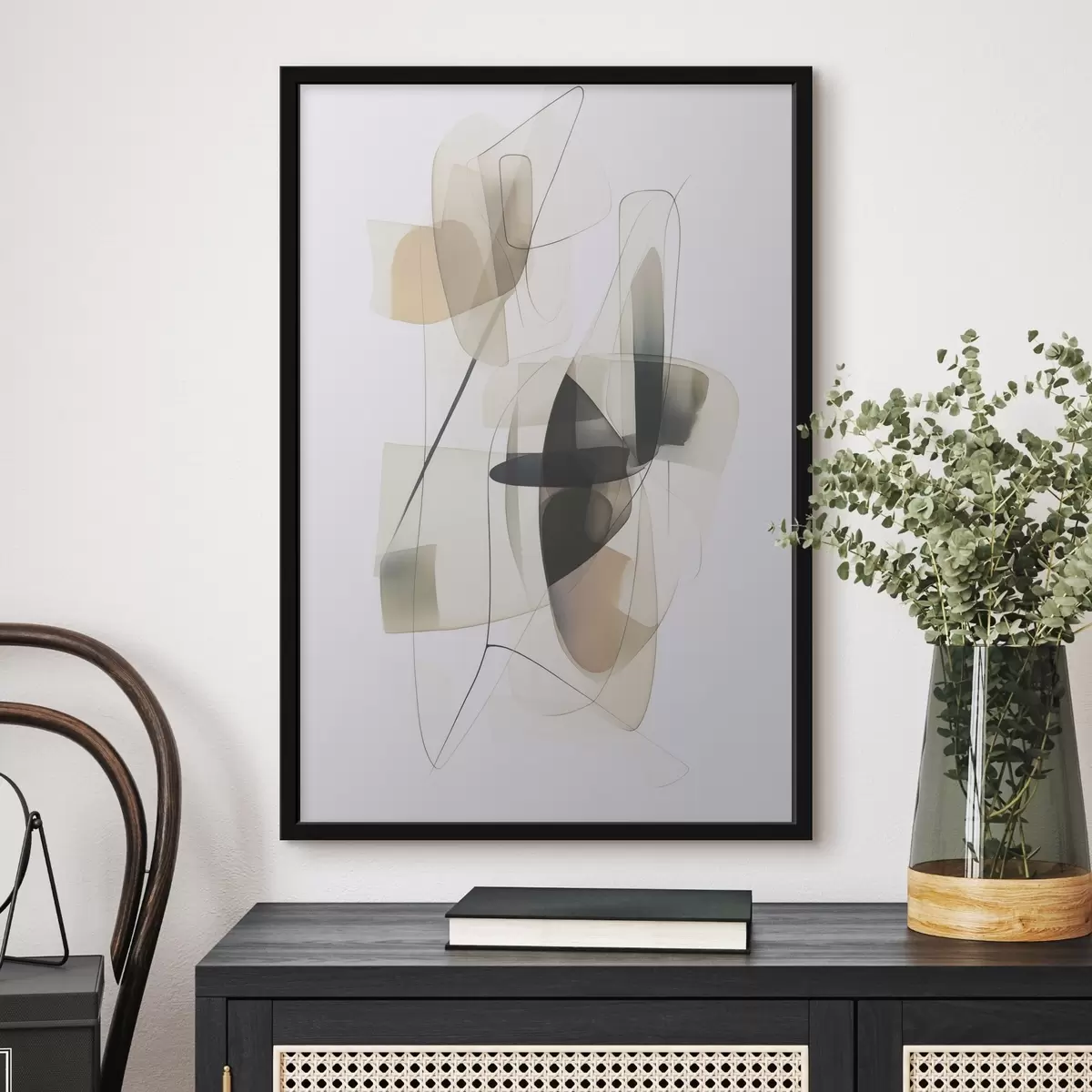 Poster Abstraktionspunkte f45670