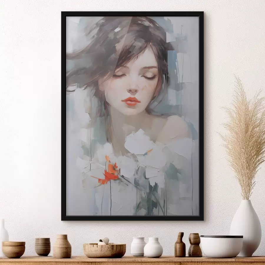 Fototapete Porträt einer Frau f45672