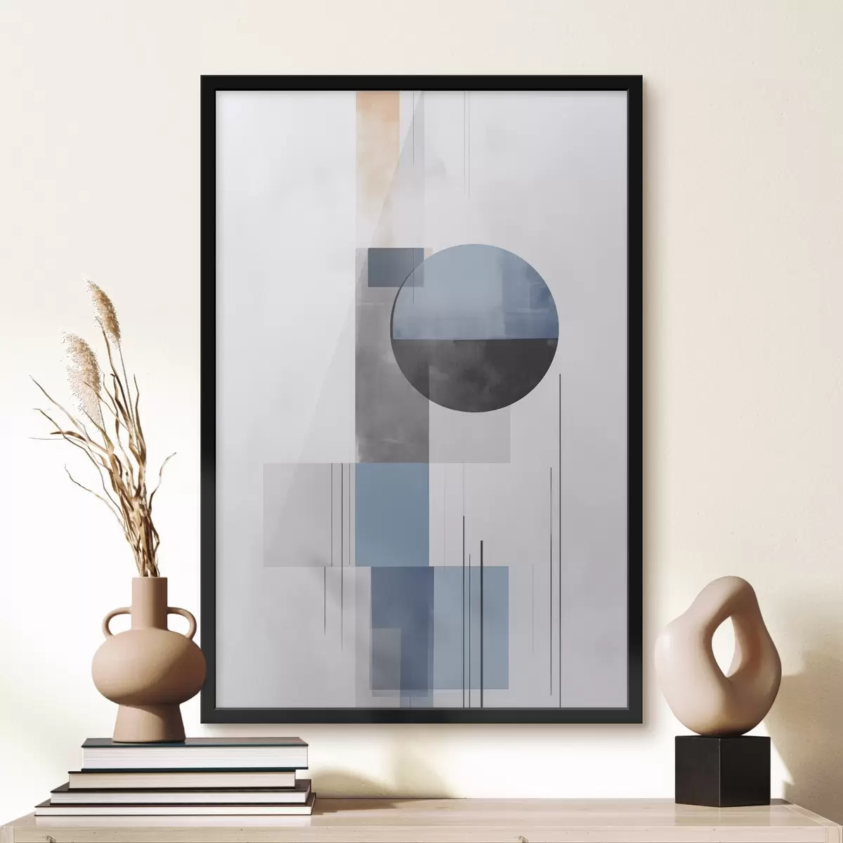 Poster Geometrische Abstraktion f45680