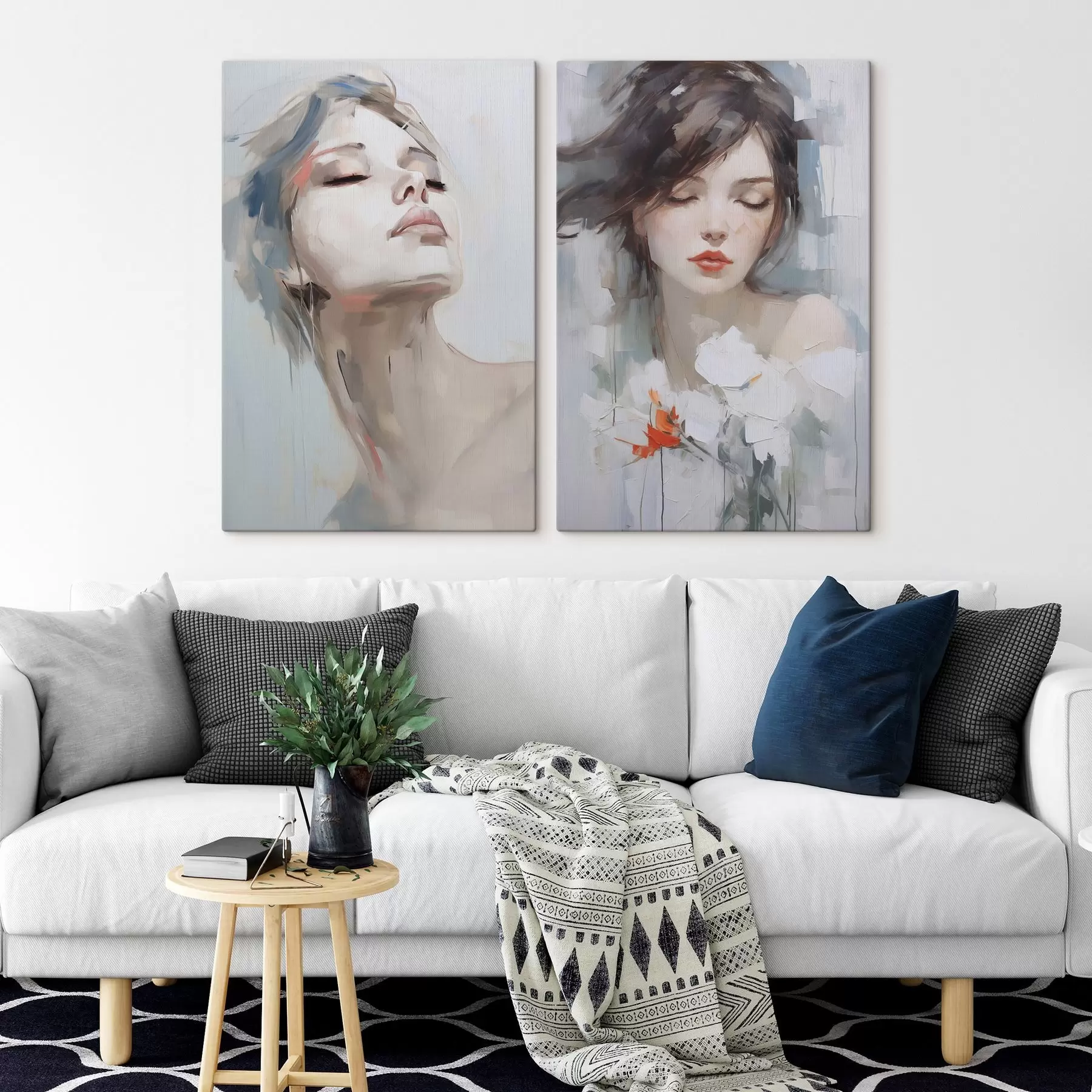 Wandbilder Porträt einer Frau m00675