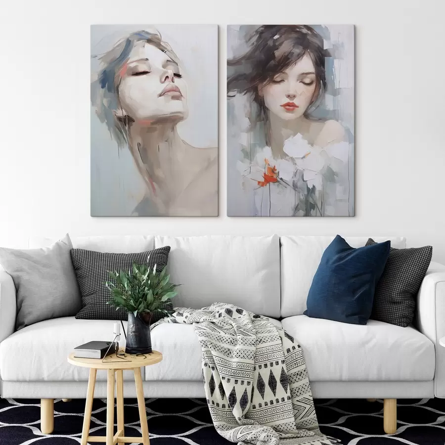 Wandbilder Porträt einer Frau m00675