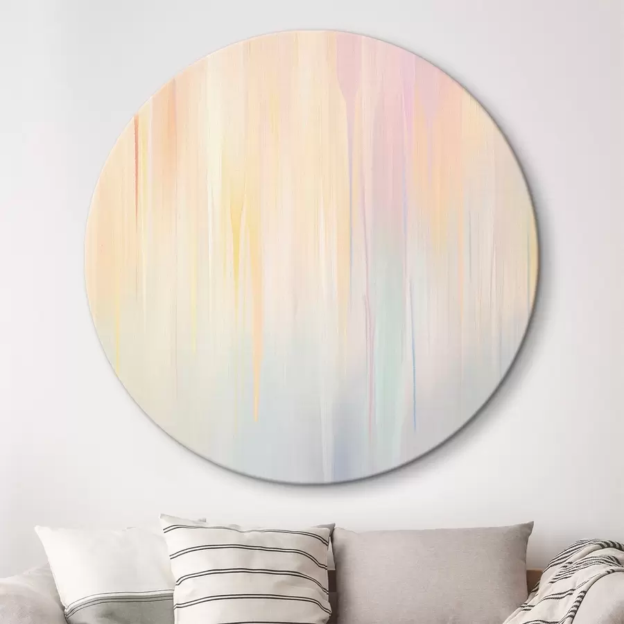 Wandbilder Abstrakte vertikale Streifen in Pastelltönen r45508