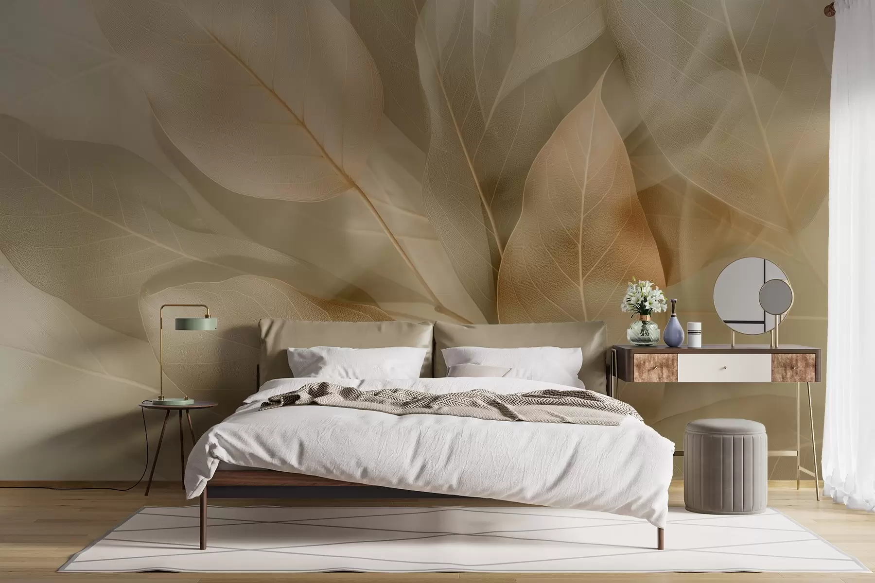 Fototapete Zarte Rosen w04511v2