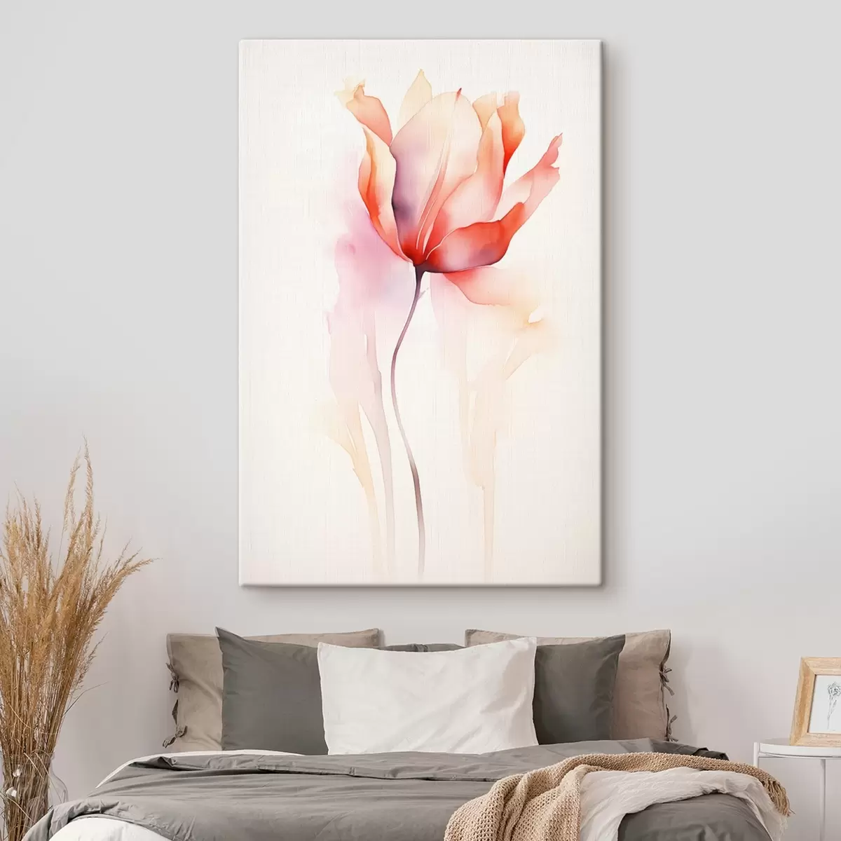 Wandbilder Floraler Minimalismus im Aquarellstil s45637