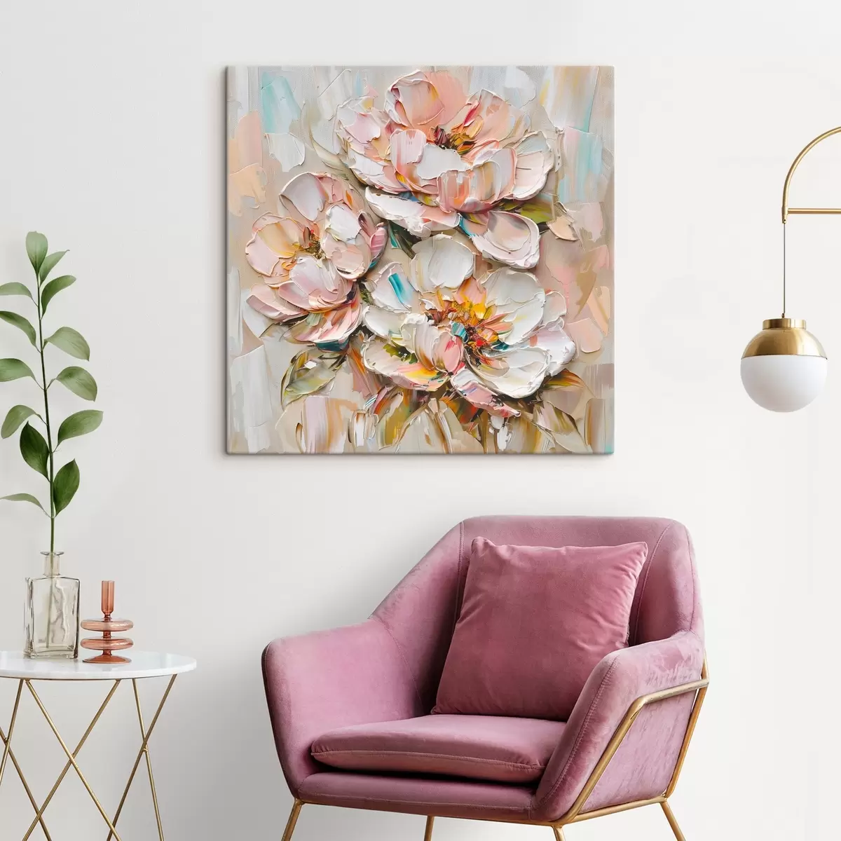 Wandbilder Große Blumen s45746