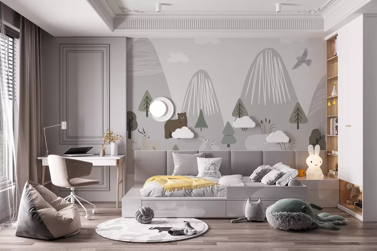 Fototapete Waldtiere w04430