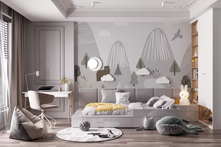 Fototapete Waldtiere w04430