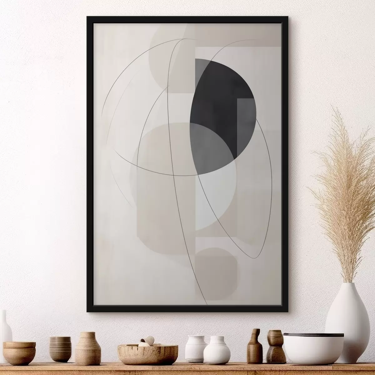 Poster Geometrische Abstraktion f45767