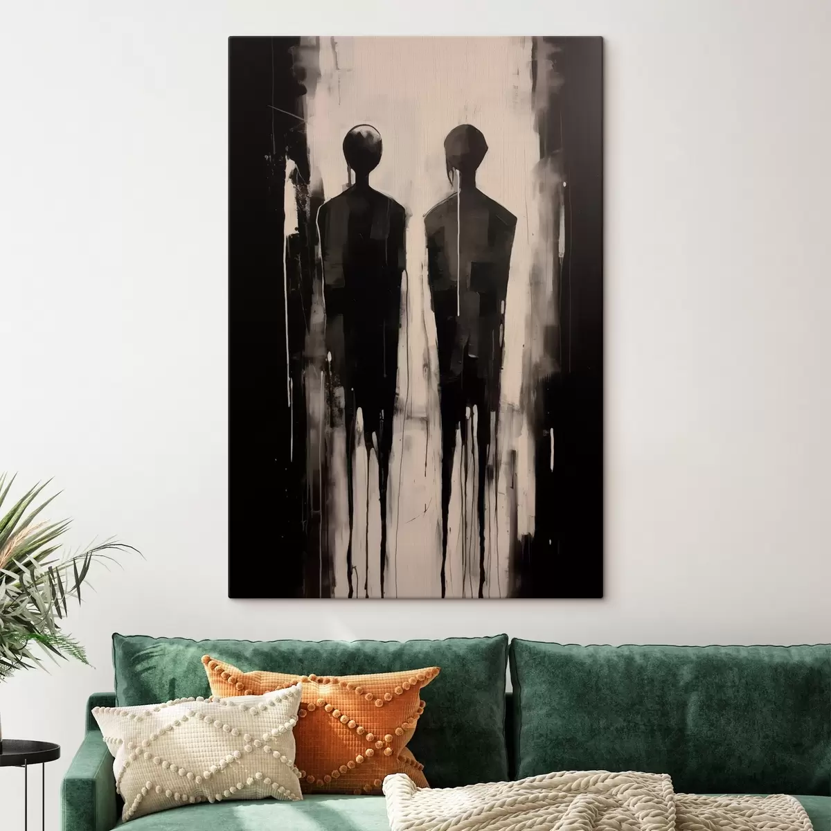 Wandbilder Zwei Silhouetten s45789
