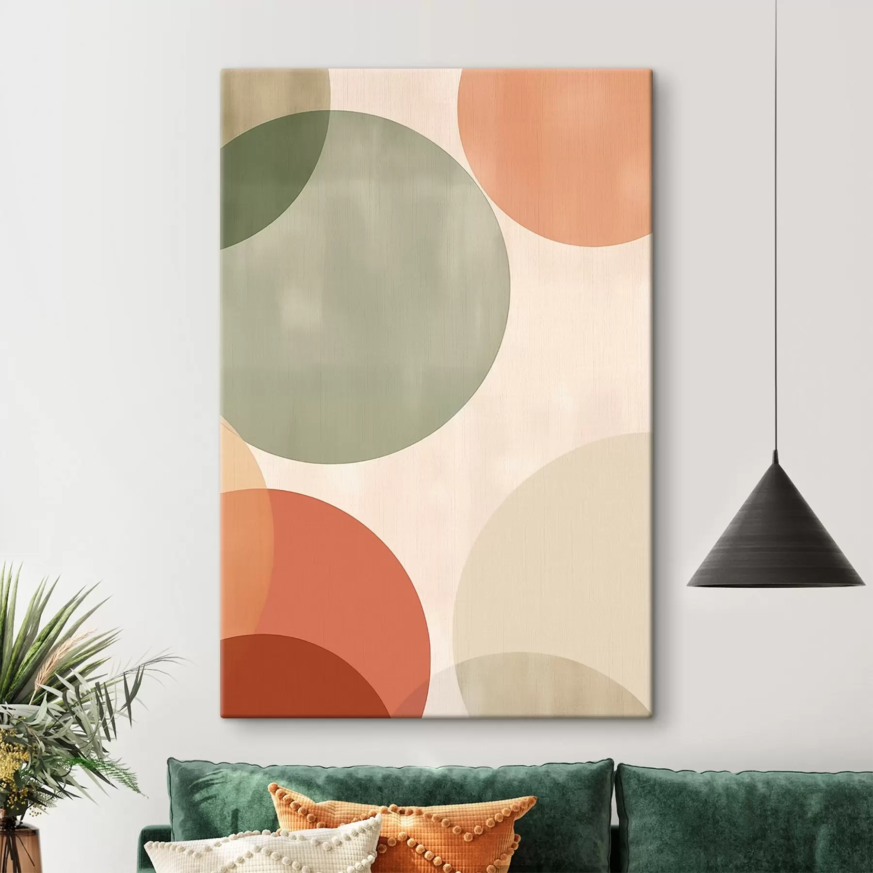 Wandbilder Große abstrakte Kreise s45794