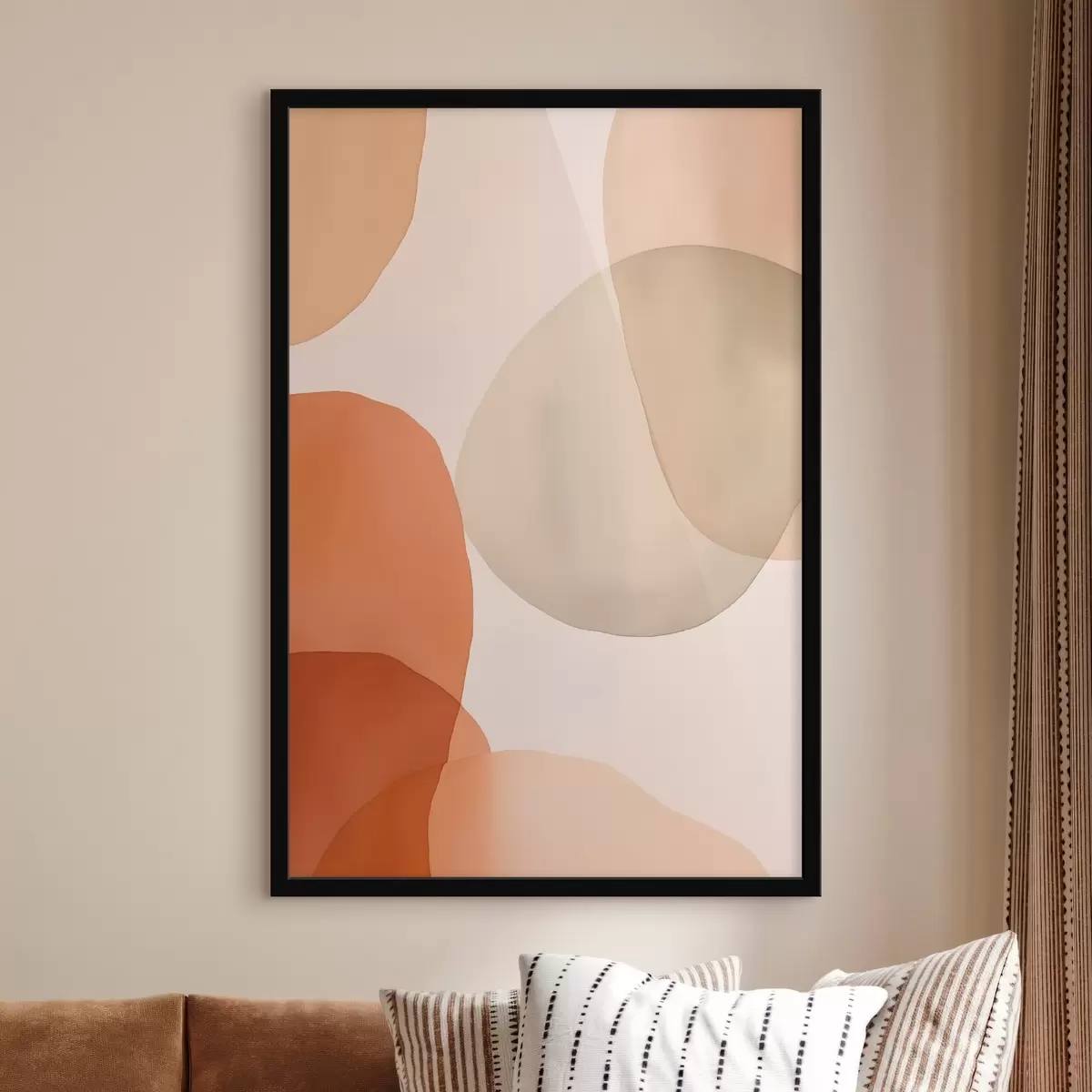 Poster Abstrakte Kreise f45791