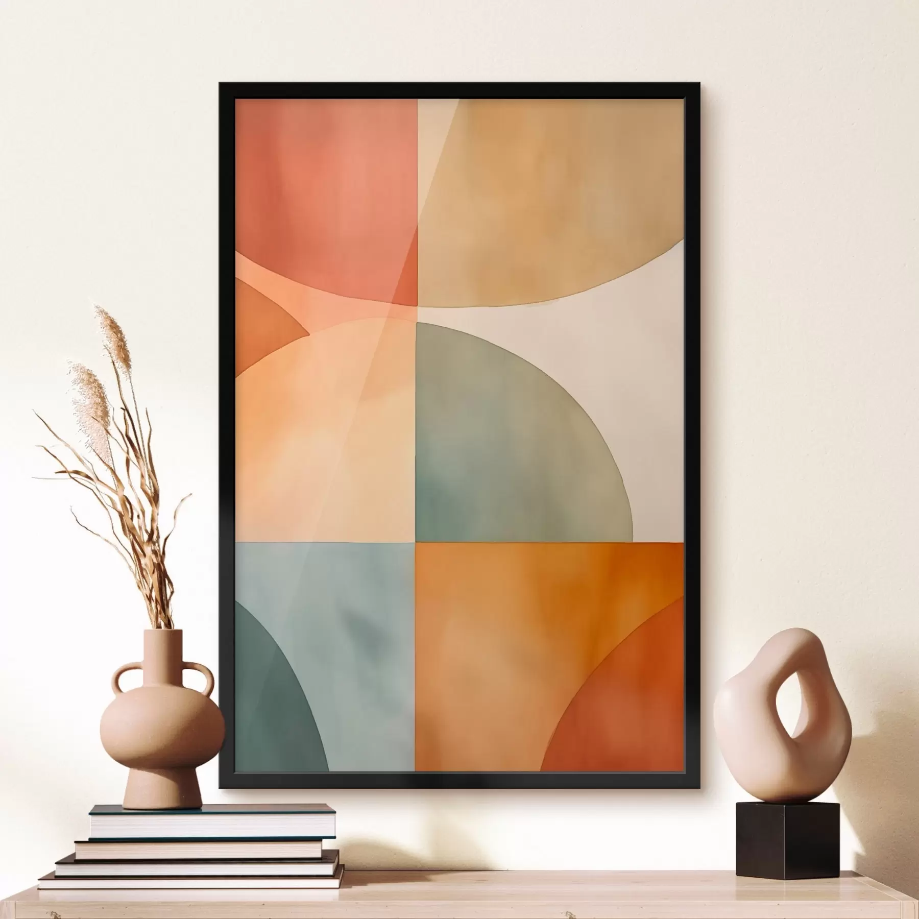 Fototapete Geometrische abstrakte Kreise f45793