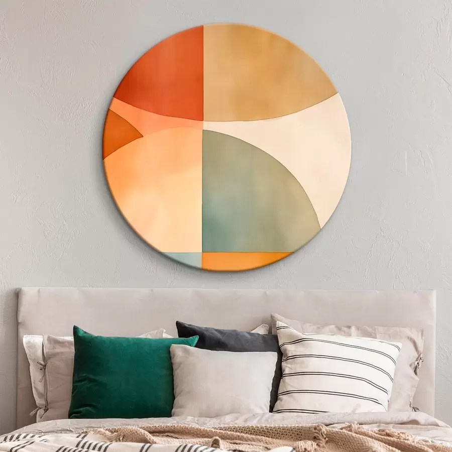 Wandbilder Geometrische abstrakte Kreise r45793