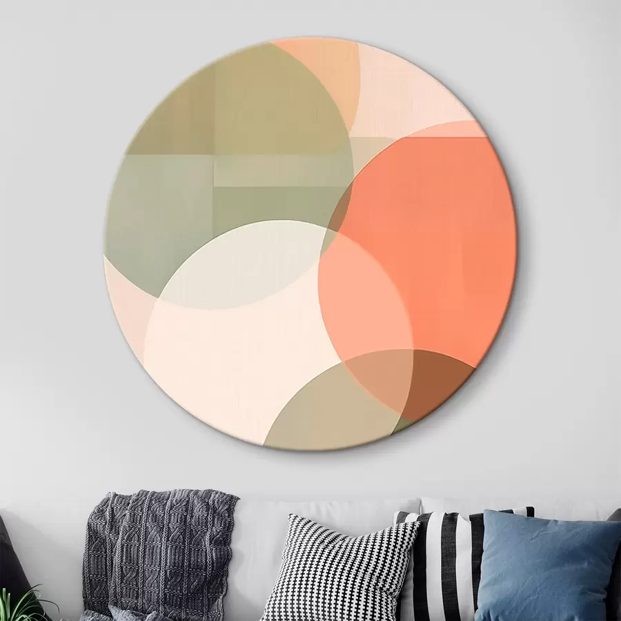 Wandbilder Große abstrakte Kreise r45795