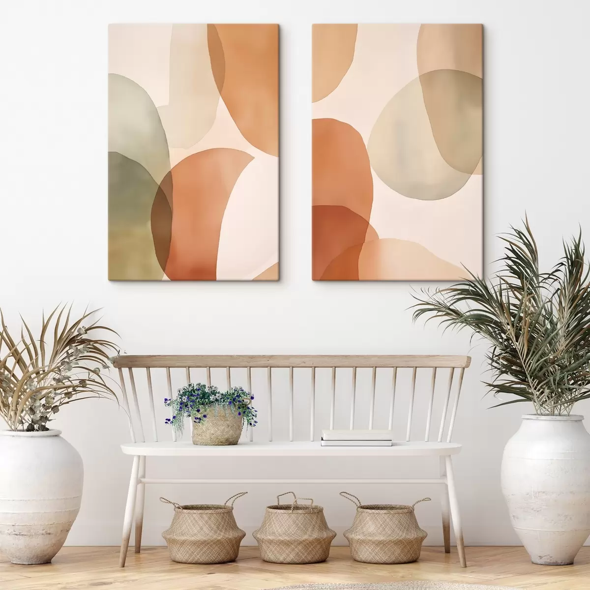 Wandbilder Farbige abstrakte Kreise m00731