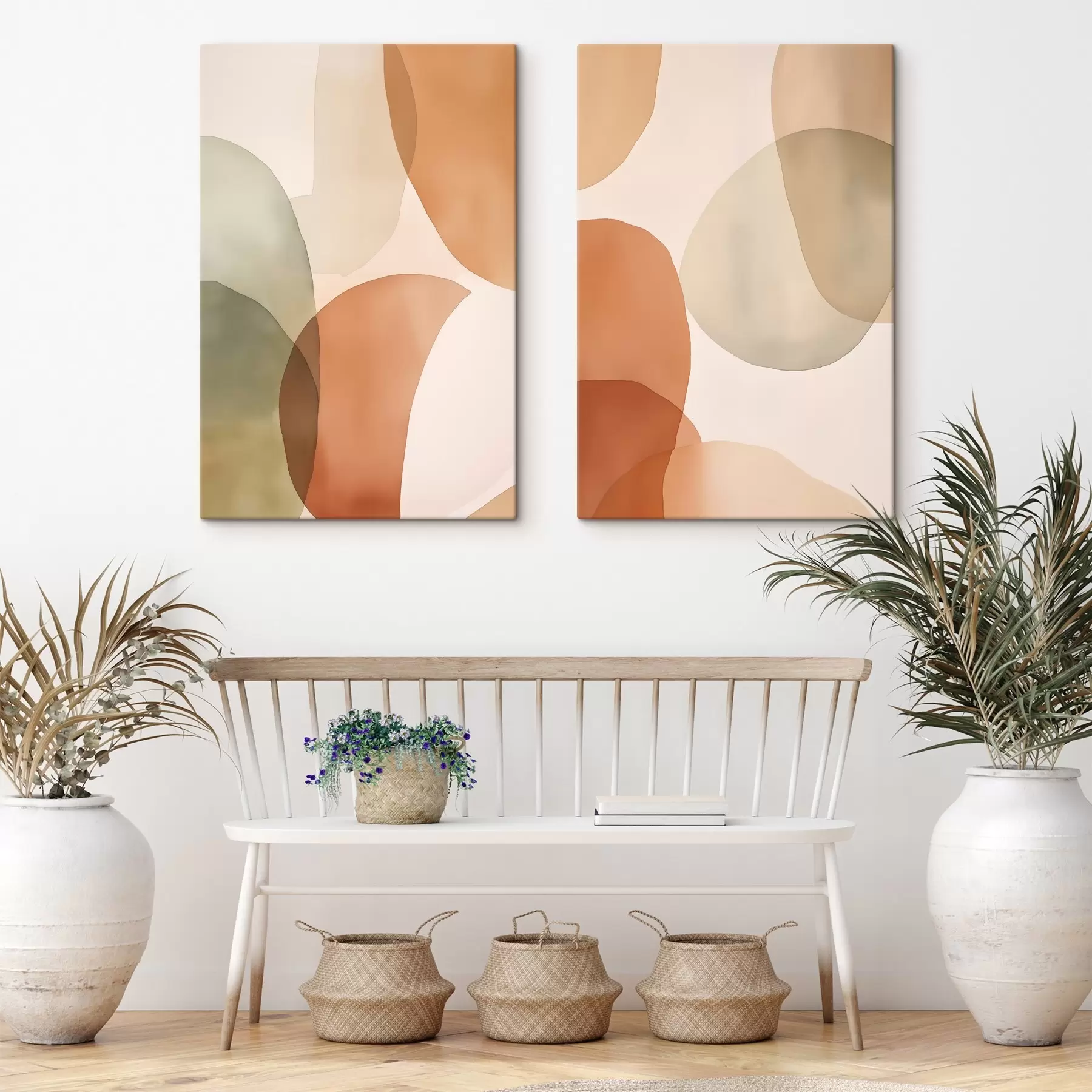 Wandbilder Farbige abstrakte Kreise m00731